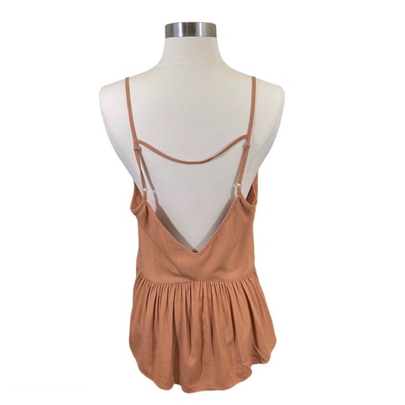 The Odells Anthropologie Annis Cutout Back Camisole S - Picture 4 of 8